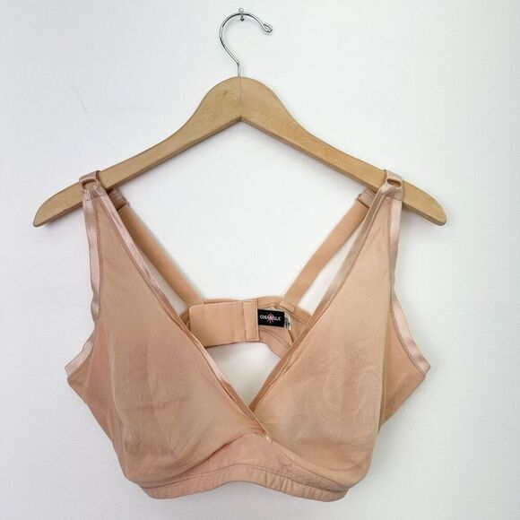 Cosabella Women’s Soire Confidence Curvy Bralette Color Sette Nude - Picture 2 of 14